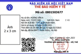Từ 1/4, mẫu thẻ BHYT mới có hiệu lực