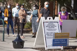 Tỉ lệ đi bầu cử ở Mỹ lập kỷ lục, cao chưa từng thấy