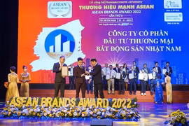 Bất động sản Nhật Nam đạt Top 10 Thương hiệu mạnh Asean 