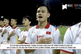 Bộ Văn hóa chính thức lên tiếng vụ tắt Quốc ca vì bản quyền tại AFF Cup