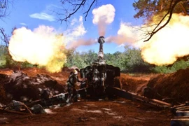 Pháo binh quân đội Nga pháo kích. ảnh minh họa