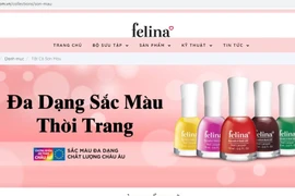 Thu hồi sơn móng tay Felina do chứa chất cấm 