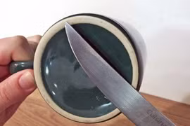 Giấm trắng chữa dao rỉ sét