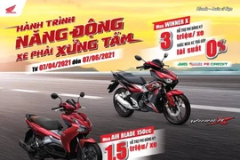 Từ nay tới 7/6/2021, khách hàng mua xe Honda Winner X và Air Blade 150 sẽ không phải lo về phí đăng ký xe