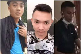 Từ trái qua phải các đối tượng: Lê Anh Lực, Nguyễn Quang Tuyến và Nguyễn Lâm Vận.