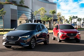 Bộ đôi Mazda CX-3 và CX-30.