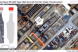 Trung Quốc đang đẩy nhanh tốc độ đóng tàu sân bay Type - 003, kích hoạt cuộc đua mẫu hạm ở châu Á
