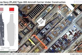 Trung Quốc đang đẩy nhanh tốc độ đóng tàu sân bay Type - 003, kích hoạt cuộc đua mẫu hạm ở châu Á