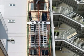 Thang thoát hiểm tự lắp ghép