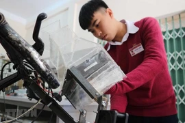 Xe đạp lọc không khí