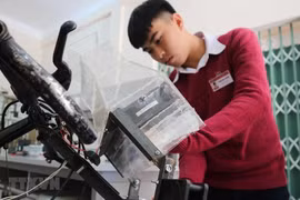 Xe đạp lọc không khí