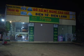 Hiện trường vụ việc.