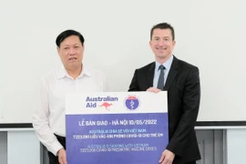 Tiếp nhận hơn 7,2 triệu liều vắc xin do Australia tài trợ để tiêm cho trẻ từ 5 đến dưới 12 tuổi