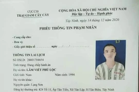 2 phạm nhân đang thụ án giết người đã trốn khỏi trại giam