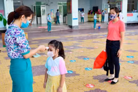 Trường mầm non đón trẻ trở lại sau kỳ nghỉ Tết “thế kỷ”