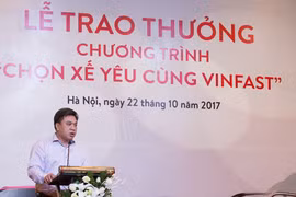 VinFast trao nửa tỷ đồng cho người thắng bình chọn