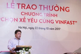 VinFast trao nửa tỷ đồng cho người thắng bình chọn