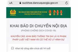 Bộ Công an truy vết F0, F1 từ Cơ sở dữ liệu quốc gia về dân cư