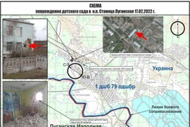 Quân đội Ukraina tăng cường tập kích hỏa lực vào vùng Donbass