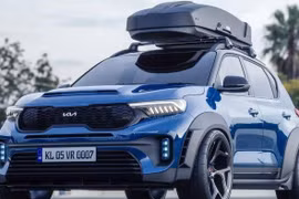 Kia Sonet dự kiến ra mắt khách Việt đầu tháng 10 tới, theo dự đoán có giá từ 500 - 600 triệu đồng.