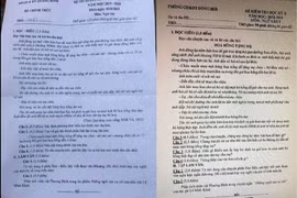 Quảng Bình: Hủy toàn bộ kết quả thi lớp 10 môn Ngữ văn 