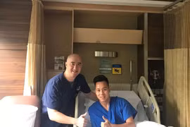 Thắt mạch máu mổ rách dây chằng