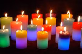 Sử dụng nến cũng khiến không khí ô nhiễm