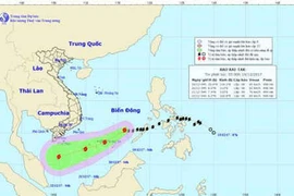 Bão số 15 vào Biển Đông, diễn biến phức tạp