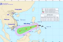 Bão Kai–Tak diễn biến phức tạp, tăng cấp khi vào biển Đông