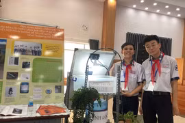 TPHCM: Học sinh hào hứng dự thi khoa học kỹ thuật cấp thành phố