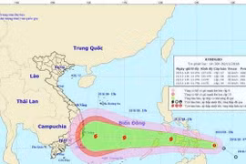 Lại xuất hiện áp thấp nhiệt đới mới gần biển Đông có thể mạnh lên thành bão