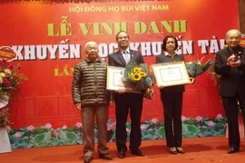 Cộng đồng họ Bùi Việt Nam: Vinh danh khuyến học, khuyến tài năm 2019