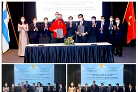 Đại diện T&T Group ký biên bản và hợp đồng hợp tác với đối tác tại châu Âu, mua và nhận chuyển giao công nghệ sản xuất văcxin phòng Covid-19 và kit xét nghiệm Covid-19 RT-PCR.