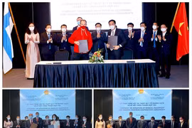 Đại diện T&T Group ký biên bản và hợp đồng hợp tác với đối tác tại châu Âu, mua và nhận chuyển giao công nghệ sản xuất văcxin phòng Covid-19 và kit xét nghiệm Covid-19 RT-PCR.