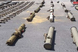 Syria phát hiện kho vũ khí của "thánh chiến" tại Daraa có xuất xứ từ Mỹ và Israel 