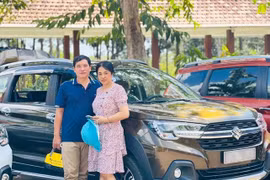 ‏Anh Dương Văn Đảng tin tưởng sử dụng 2 dòng xe Carry Pro và XL7 của Suzuki để phục vụ cho công việc và gia đình.