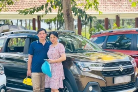 ‏Anh Dương Văn Đảng tin tưởng sử dụng 2 dòng xe Carry Pro và XL7 của Suzuki để phục vụ cho công việc và gia đình.