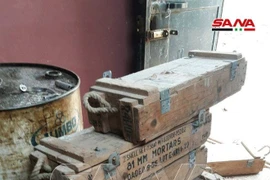 Quân đội Syria phát hiện nhà máy chế tạo súng cối của thánh chiến ở Aleppo