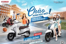 Ưu đãi siêu “khủng” mùa tựu trường: Nhận ngay 2 triệu đồng khi mua xe tay ga Yamaha Grande, Latte, Janus hoặc FreeGo