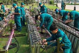 ‘Đột kích’ trận địa pháo hoa mừng Quốc khánh trước giờ khai hỏa ở TPHCM