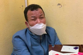 Đối tượng Phạm Văn Viên tại cơ quan công an.