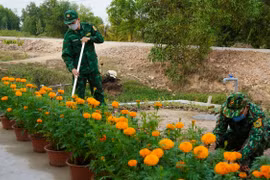 Lính vùng biển đón Tết ở vùng biên