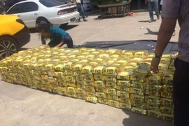 Triệt phá đường dây mua bán hơn 1,1 tấn ma túy giấu trong loa di động