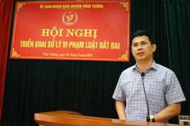 Vĩnh Tường tự chỉ ra nhiều vi phạm đất đai sau vụ thanh tra vòi tiền