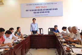 Luật Sở hữu trí tuệ chưa đến ngày có hiệu lực đã phải sửa đổi