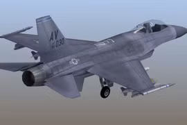 F-16 Mỹ bị rơi khi huấn luyện, phi công thiệt mạng