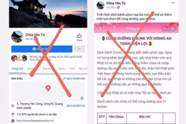 Cảnh giác với chiêu trò giả mạo các chùa kêu gọi công đức qua ví MoMo