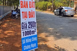 "Những "kẻ" tiếp tay khiến đất lên cơn sốt!"