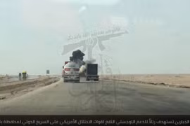 Dân quân người Shiite tấn công đoàn xe tiếp vận Mỹ ở Iraq