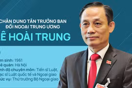 Chân dung Trưởng ban Đối ngoại Trung ương Lê Hoài Trung